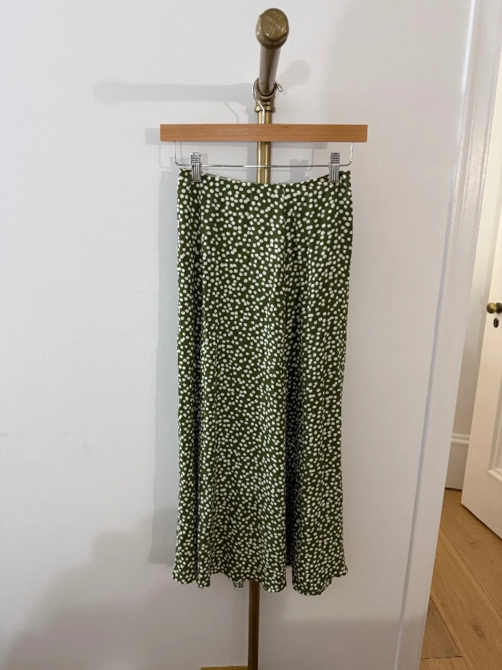 reformation midi floral skirt